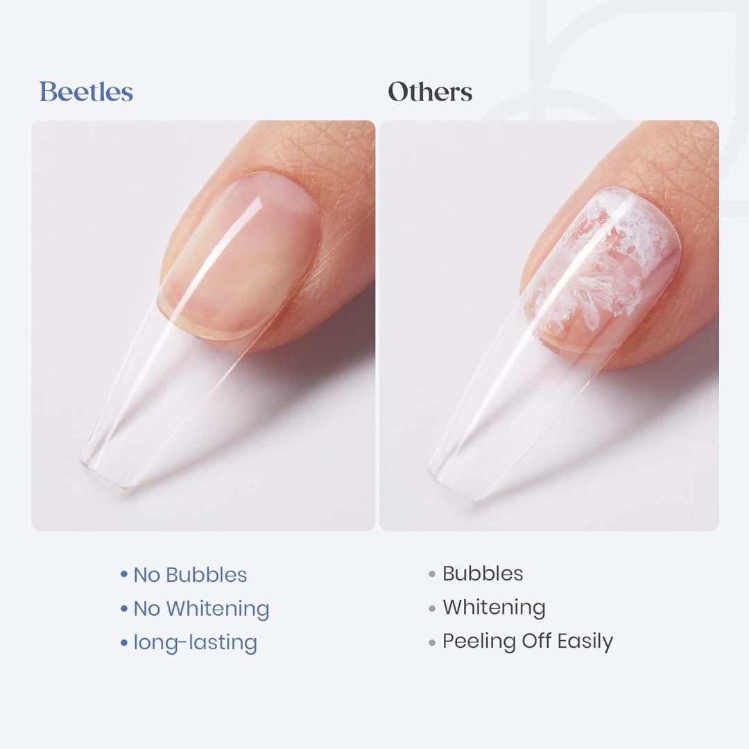 10ml Best Nail Glue No Uv Light Needed Brush on Nail Glue for Press On Nails Long Lasting