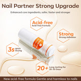 10 ML Nail Glue for Acrylic Nails Super Strong Long Lasting Gel Nail Glue for Nail Tips