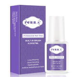 Professional Brush on Nail Glue on acrylic nails  Best Press on Nail Glue Long Lasting 7ML/0.23OZ