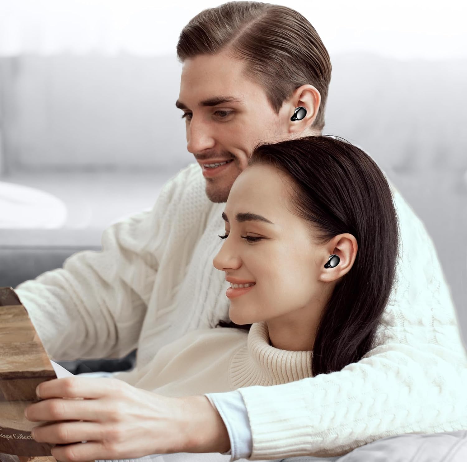 Wireless Earbuds with Bluetooth 5.3, Light Weight Headphones for Sports Lovers & Exercise Men