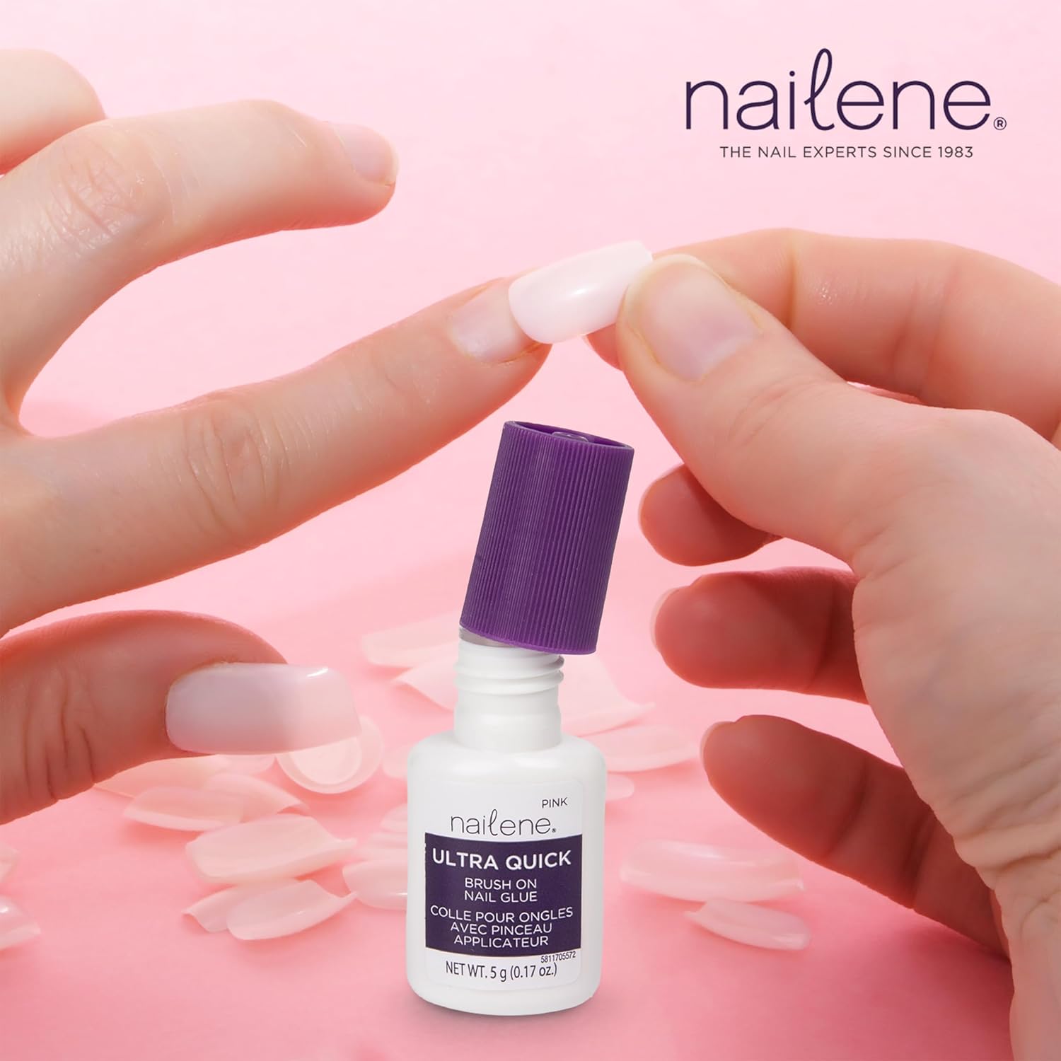 Best Acrylic Nail Glue Easy to Apply False Nail Glue Quick-Drying Top-rated Nail Glue Lasts Up to 7 Days