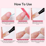 15g Top Rated Nail Glue for Press On Nails Tips Quick Drying Best Artificial Nail Glue No UV Light Needed